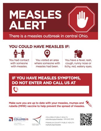 Measles Business Signs 12.6.2022v22